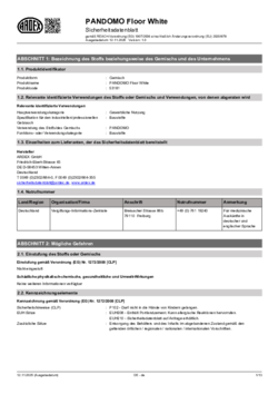 Sicherheitsdatenblatt (SDS)